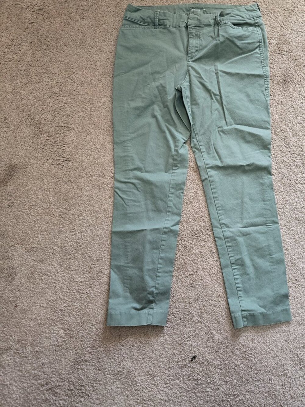 Old Navy Size 6 Light Green Khakis